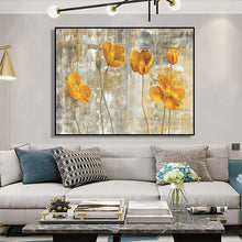 Load image into Gallery viewer, YELLOW POPPIES Oil Painting