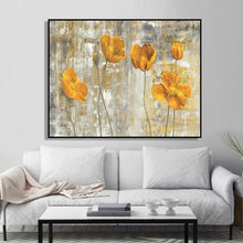 Load image into Gallery viewer, YELLOW POPPIES Oil Painting