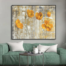 Load image into Gallery viewer, YELLOW POPPIES Oil Painting