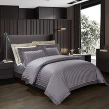 Load image into Gallery viewer, Duvet Cover Set Egyptian Cotton bedding set full queen bedding set farmhouse bedding bohemian boho bedding cotton duvet cover neutral bedding full bedding set