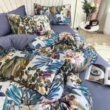 Load image into Gallery viewer, Duvet Cover Set Egyptian Cotton bedding set full king queen bedding set farmhouse bedding bohemian boho bedding cotton duvet cover neutral bedding full bedding set