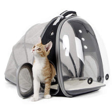 Load image into Gallery viewer, LOLLIMEOW Transparent Pet Backpack