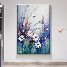 Load image into Gallery viewer, WILDFLOWERS Oil Painting