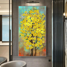 Load image into Gallery viewer, FLOWER TREE Oil Painting