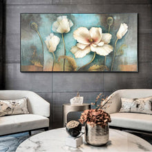 Load image into Gallery viewer, WHITE FLOWERS Oil Painting