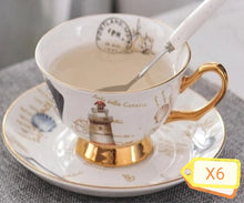 Load image into Gallery viewer, MOROCCO Porcelain Coffee Set