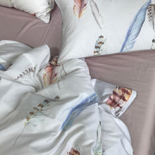 Load image into Gallery viewer, Duvet Cover Set Egyptian Cotton bedding set full family king queen bedding set farmhouse bedding bohemian boho bedding cotton duvet cover neutral bedding full bedding set