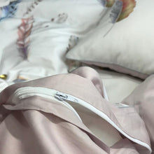 Load image into Gallery viewer, Duvet Cover Set Egyptian Cotton bedding set full family king queen bedding set farmhouse bedding bohemian boho bedding cotton duvet cover neutral bedding full bedding set