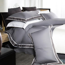 Load image into Gallery viewer, Duvet Cover Set Egyptian Cotton bedding set full king queen bedding set farmhouse bedding bohemian boho bedding cotton duvet cover neutral bedding full bedding set