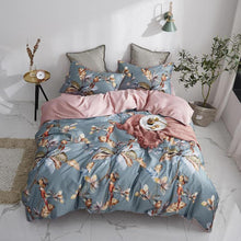 Load image into Gallery viewer, Duvet Cover Set Egyptian Cotton bedding set full king queen bedding set farmhouse bedding bohemian boho bedding cotton duvet cover neutral bedding full bedding set