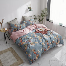 Load image into Gallery viewer, Duvet Cover Set Egyptian Cotton bedding set full king queen bedding set farmhouse bedding bohemian boho bedding cotton duvet cover neutral bedding full bedding set