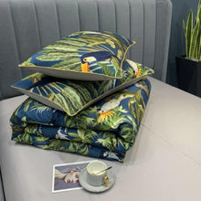 Load image into Gallery viewer, Duvet Cover Set Egyptian Cotton bedding set full family king queen bedding set farmhouse bedding bohemian boho bedding cotton duvet cover neutral bedding full bedding set