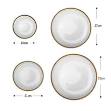 Load image into Gallery viewer, GOLDA Serving Plate Set