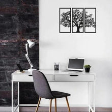 Load image into Gallery viewer, TREE OF LIFE Metal Wall Art / 3 Panels