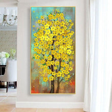Load image into Gallery viewer, FLOWER TREE Oil Painting
