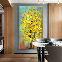 Load image into Gallery viewer, FLOWER TREE Oil Painting