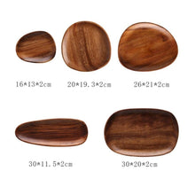 Load image into Gallery viewer, ELYZE Wooden Plate Set