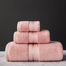 Load image into Gallery viewer, Premium Egyptian Cotton Towels (3 Pieces Towel Set)