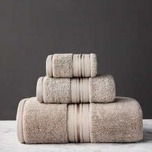 Load image into Gallery viewer, Premium Egyptian Cotton Towels (3 Pieces Towel Set)