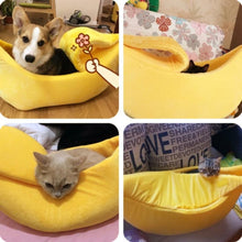 Load image into Gallery viewer, BANANA Bed for Cats and Dogs