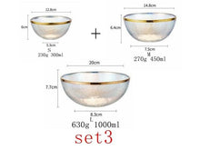 Load image into Gallery viewer, RAINBOW Dinner Bowl Set