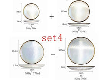 Load image into Gallery viewer, RAINBOW Dinner Plate Set