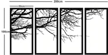 Load image into Gallery viewer, TREE OF LIFE Metal Wall Art / 4 Panels
