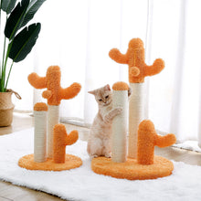 Load image into Gallery viewer, CACTUS is a necessary accessory in a house with a cat scratching post pet furniture supplies. pet toys for play. pet lover gift for pet room. Excellent gifts for pets friendly.
