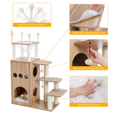 Load image into Gallery viewer, BARCELONA Wooden Cat House
