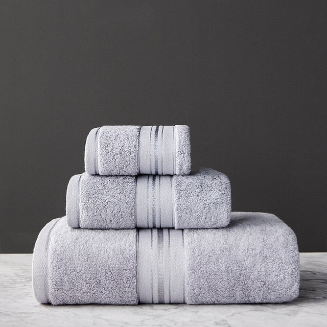Premium Egyptian Cotton Towels (3 Pieces Towel Set)